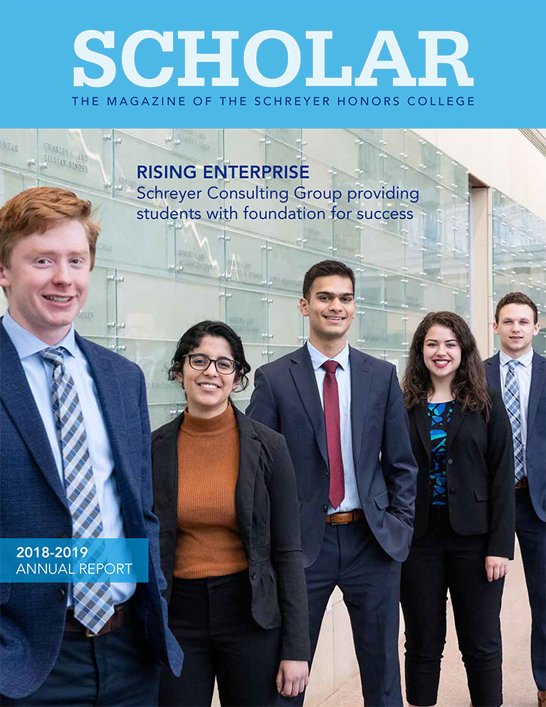 2017-18 Schreyer Honors College Annual Report cover image