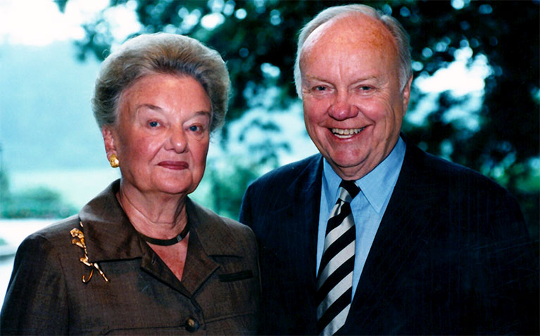 William and Joan Schreyer, founders of the Schreyer Honors College at Penn State