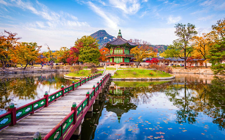 Gyeongbokgung Palace in Seoul, South Korea