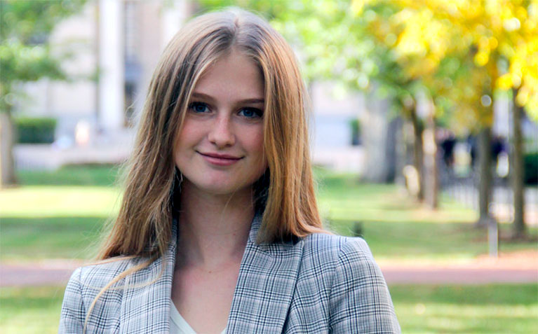 Schreyer Scholar Sydney Gibbard