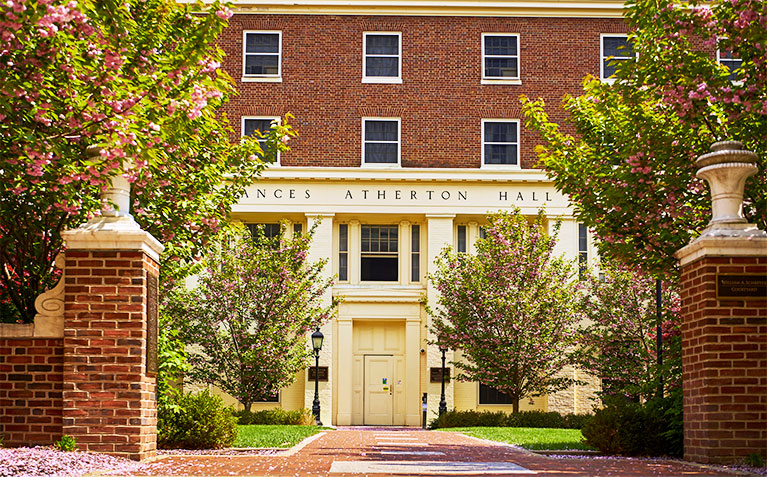 Atherton Hall Schreyer Courtyard