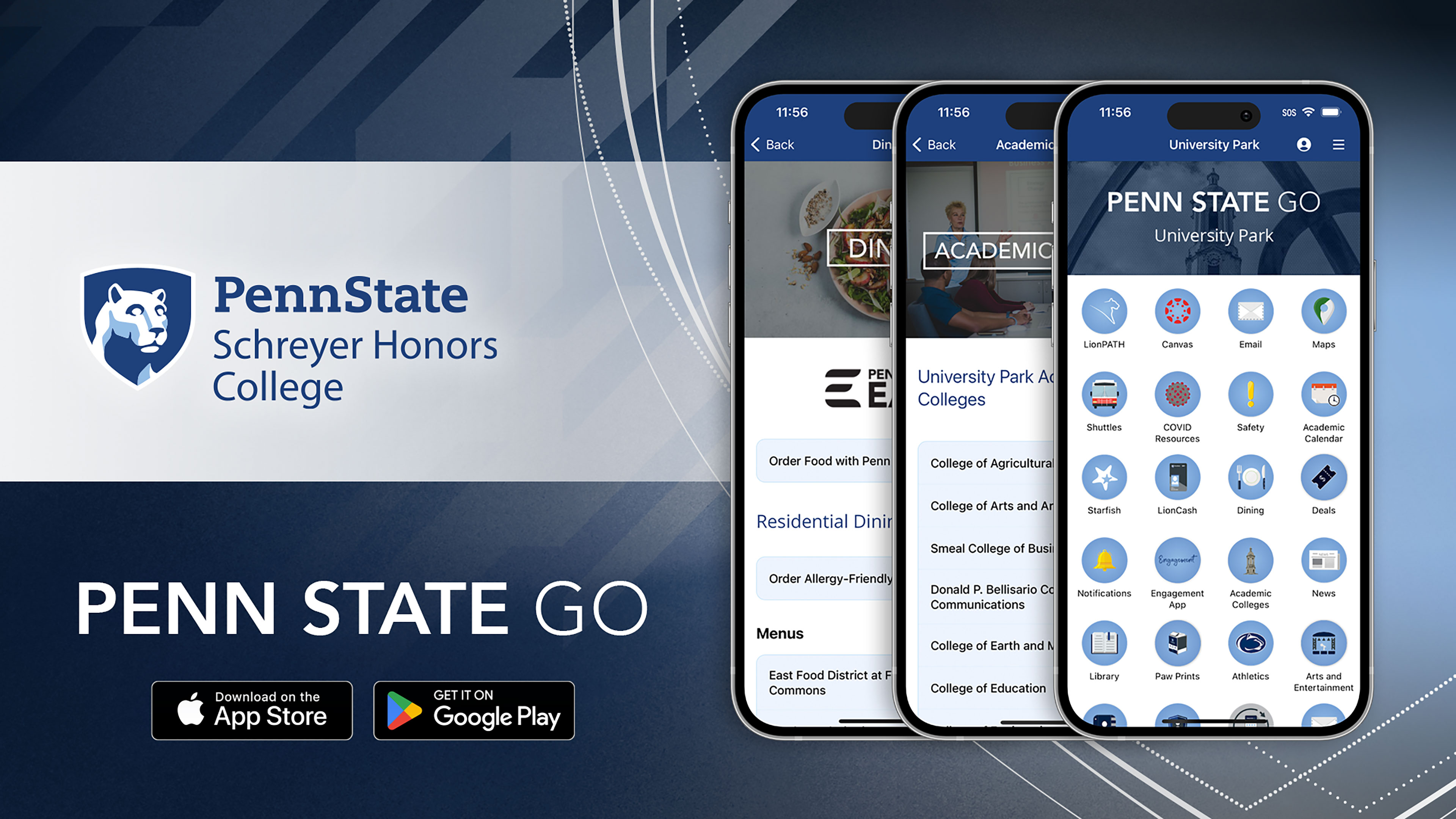 Download the Penn State Go app from your app store today