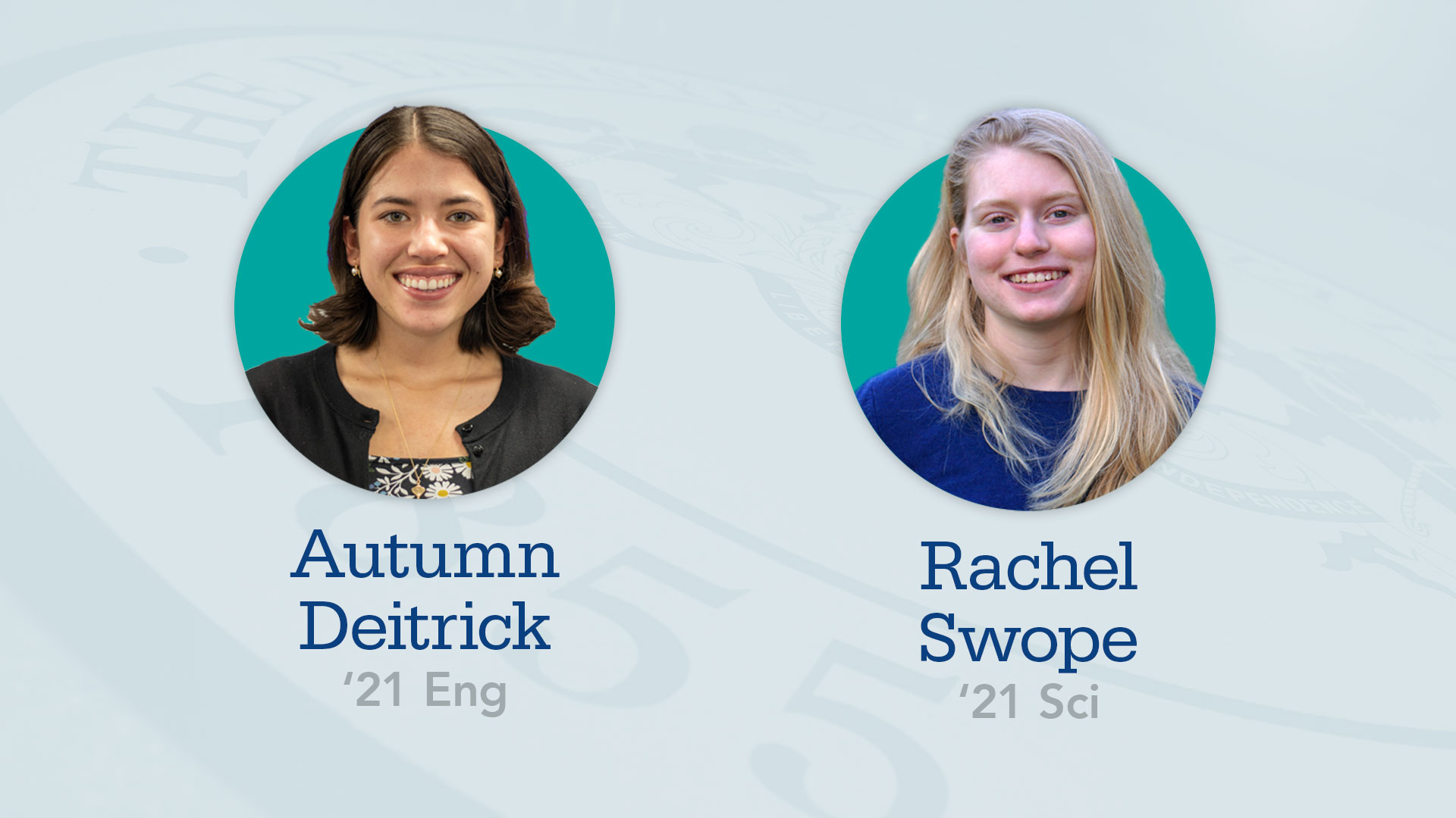 Two Scholars win Goldwater Scholarships