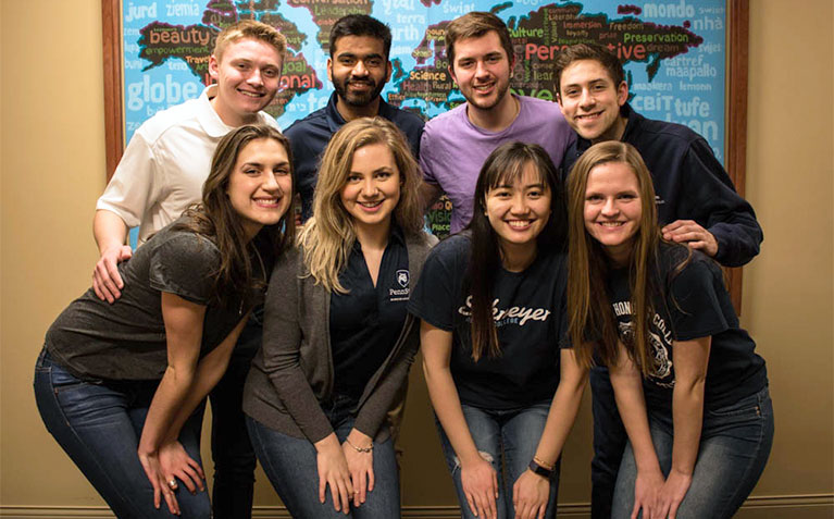 Executive Board of Schreyer Honors College Student Council (StuCo)