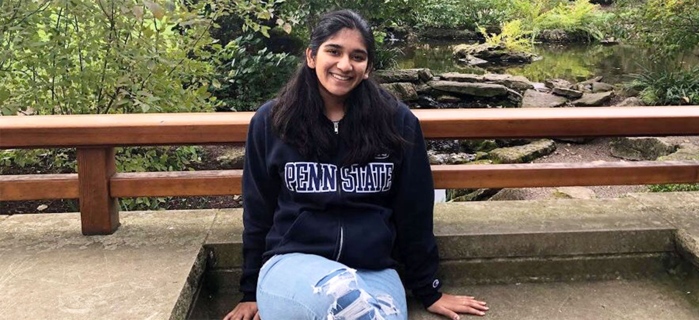 Schreyer Scholar Siddhi Deshpande