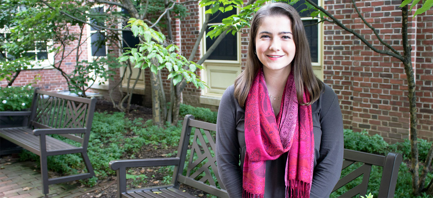 Schreyer Scholar Hannah Lombardo